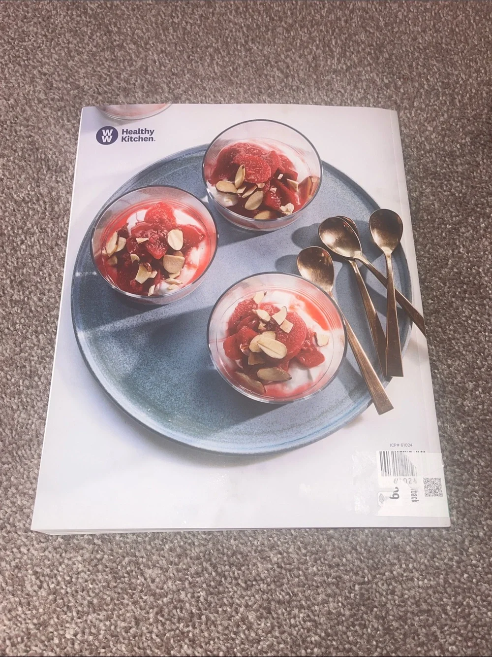 Weight Watchers Best of WW Cookbook - White & Tan Cover with Orange Title